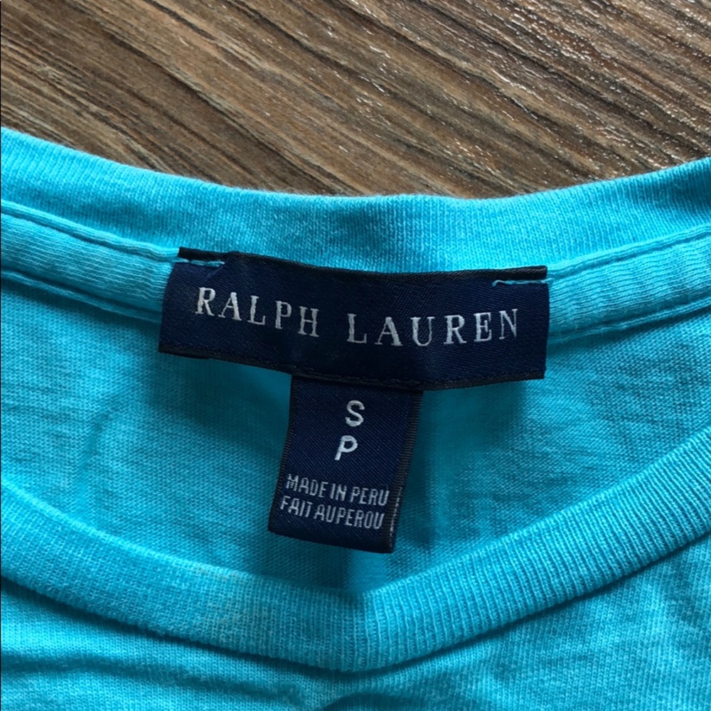 Blue Ralph Lauren Tee - Picture 3 of 3